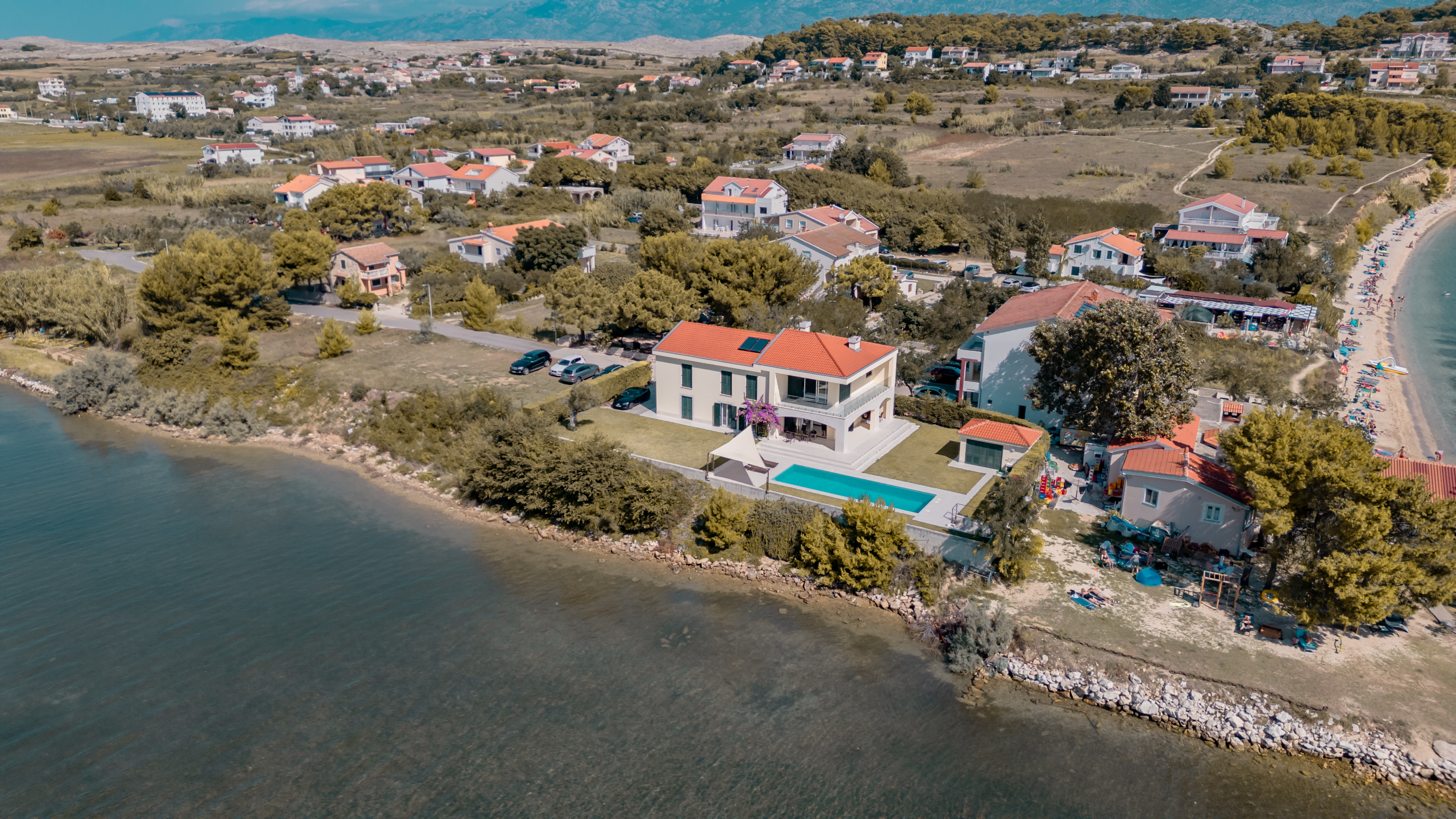 Coastline from above